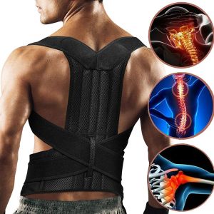 Correcteur de dos Corset correcteur de Posture magnétique orthèse d'épaule droite soutien lombaire