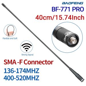 Baofeng BF-771 PRO antenne double bande SMA-femelle antenne fouet talkie-walkie pour UV-5R BF-888S