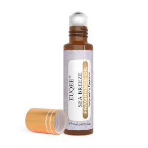 EUQEE 10ml huile parfumée à bille pour la peau brise de mer musc blanc noix de coco et vanille gomme