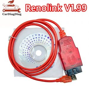Renolink V1.99 – Interface de Diagnostic de voiture OBD 2, pour Renault ECU, outil de programmation,