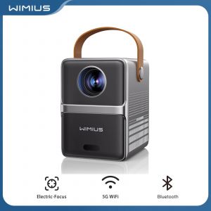 Wimius projecteur Portable 18000Lumens 5G WiFi Bluetooth projecteur de théâtre Support Full HD 1080P