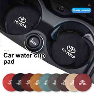 Porte-gobelet de dessous de verre de voiture, 2 pièces, accessoires antidérapants pour Toyota