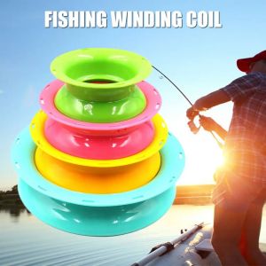 Bobine d'enroulement de fil de p&ecirc;che, planche de ligne d'enroulement, grande plaque de fil, poign&eacute;e