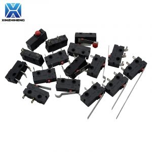 10pcs KW12 fin de course interrupteur bouton de contact KW11-3Z-2 rouleau poignée droite / arc