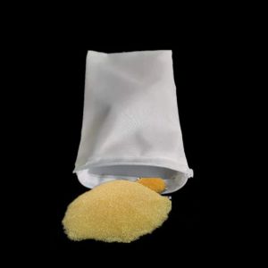 Filet filtrant à trou fin, sac en maille pour étang d'aquarium pour Bio boule, média en carbone, sac