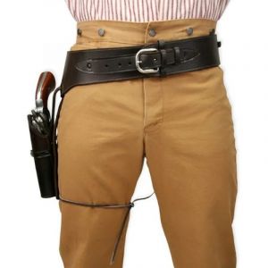 Pirate médiéval Steampunk Western Cowboy Revolver ceinture étui Corsair capitaine ceinture Halloween