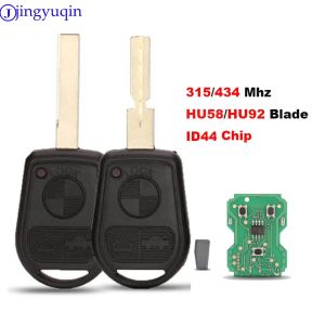 Jingyuqin clé de voiture à distance 315/433 Mhz puce ID44 pour BMW Z3 E31 E32 E34 E36 E38 E39 E46