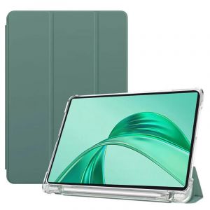 Tablette pour Honor Pad X8a, étui avec porte-crayon, support à trois volets, dos en TPU souple pour