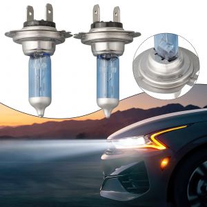 Ampoules de phares halogènes au xénon H7 55W 12V 6000K 1500LM, haute luminosité, lumières de voiture