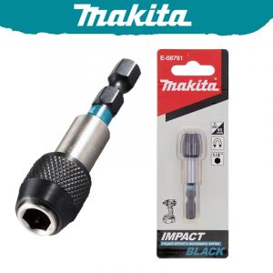 Makita E-08791 Impact noir porte-embout magnétique 60MM 1/4 "poignée hexagonale manchon magnétique