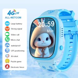 Pour Xiaomi MIJIA enfants 4G montre intelligente SOS GPS localisation carte Sim appel enfant montre