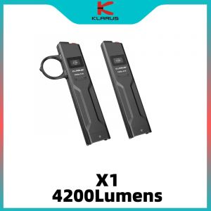 Klarus-Lampe de poche DulFlashlight ultra mince, FlatTac, 4200lumens, aste, batterie int&eacute;gr&eacute;e, EDC