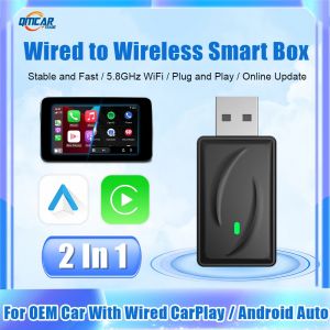 Adaptateur Android sans fil pour voiture, Dongle CarPlay, Bluetooth, WiFi, pour Volvo Benz Audi