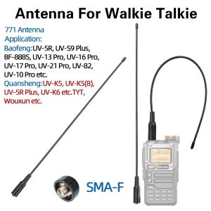 ABBREE AR 771 SMA antenne femelle double bande 144/430MHz pour Baofeng UV 5R S9PLUS UV 13 21Pro