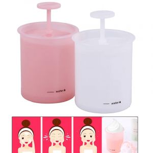 Mode unisexe mousse tasse nettoyant pour le visage barboteur bouteille de nettoyage outils de beauté