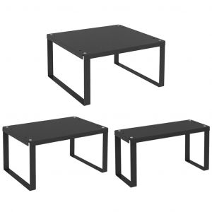 &Eacute;tag&egrave;re de rangement carr&eacute;e polyvalente T1, &eacute;tag&egrave;re de comptoir d'&eacute;conomie, armoire de cuisine,