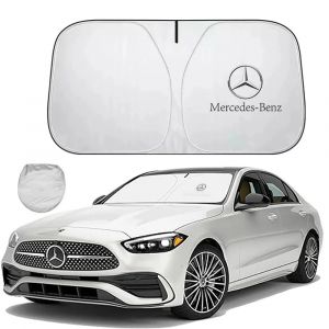 Pare-soleil UV pour pare-brise avant de voiture, housse de protection pour Mercedes Benz AMG W203