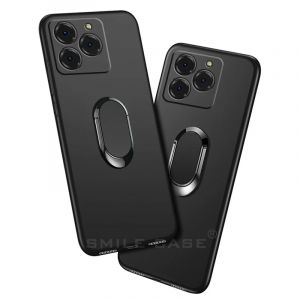 Coque en silicone souple avec bague noire pour Ulefone Note 20 Pro, étui, 4 Go, 128 Go, 256 Go, 6.75