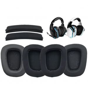 Juste d'écouteur pour casque de jeu électrique, coussinets d'oreille, coussins, bande de sauna, kit
