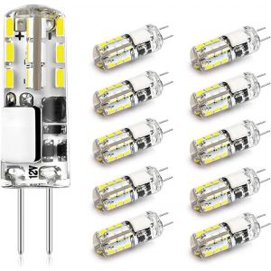 Ampoule Led G4 2W 3W 5W 9W 12W 15W 12V AC220V, &eacute;conomie de lampe en Silicone, Angle de faisceau 360,