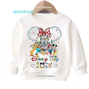 Sweats à capuche Minnie Mouse pour enfants, Sweats à capuche Minnie Mouse, Voyage en famille, Bol,