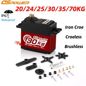 DSpower servo étanche moteur sans balais à couple élevé servo numérique 35kg 70kg servo RC pour 1/8