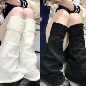 Bas gothique Y2k pour femmes, couleur unie, extensible, Harajuku, jambières évasées, bottes