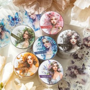 Mr. Paper-Ruban encreur blanc pour animaux de compagnie, 6 styles, 200cm/rouleau, vintage, floral,