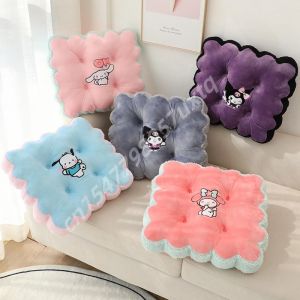 Sanrio &eacute;paissi Kuromi ma m&eacute;lodie coussin de si&egrave;ge chaise Pochacco confortable Pom Pom Purin Style