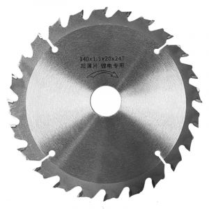 Disque coupe en bois avec lame scie circulaire 125/140mm, disque coupe en carbure à 24 dents 85AD