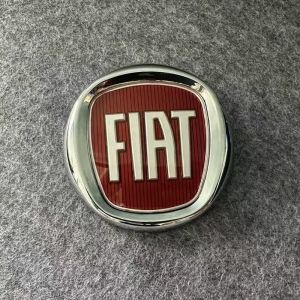 Emblème de calandre de capot avant de voiture pour Fiat, autocollant de coffre arrière, 120mm, 12cm,