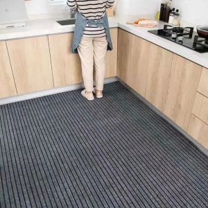 Tapis de cuisine lavable et antid&eacute;rapant, paillasson Long pour couloir, salle de bain, couloir,