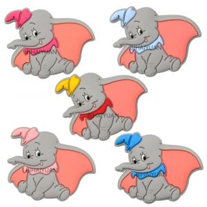 Perles de silicone focales de qualit&eacute; alimentaire pour stylo sucette, bijoux TeWindsor, 10 pi&egrave;ces