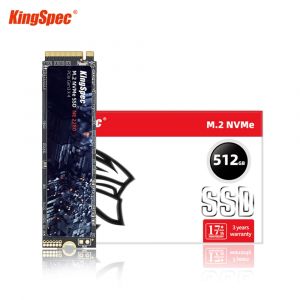 KingSpec &ndash; disque dur interne SSD NVME, M.2 512, avec capacit&eacute; de 128 go, 256 go, 500 go, 2280 go, 1