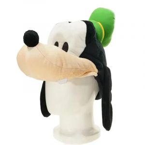 Chapeau en peluche chien Dingo Disney, chapeau en peluche de dessin animé Kawaii, accessoires de