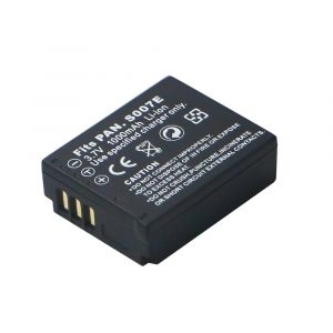 Batterie de caméra 1000mAh DMW-BCD10 CGA-S007E CGA S007 S007E BCD10 pour Panasonic Lumix DMC-TZ1