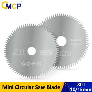 CMCP 85x1 0/15mm 80T Mini lame de scie circulaire disque de coupe électrique disque de coupe en
