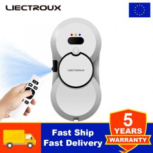 Robot nettoyeur de vitres Liectroux HCR-10, pulvérisation d'eau ultrasonique, aspirateur robot