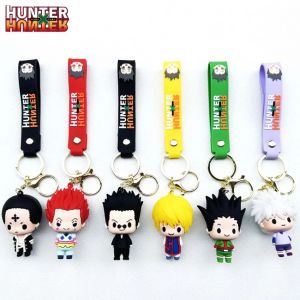 Anime HUNTER X HUNTER Figure porte-cl&eacute;s Silicone GON &middot; FREECSS poup&eacute;e pendentif porte-cl&eacute;s voiture