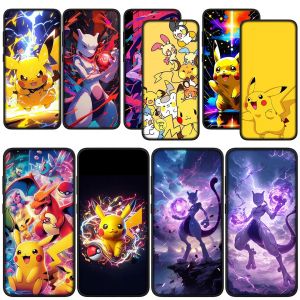 Mewtwo p-pokemons Mew p-pikachus coque de téléphone pour Samsung Galaxy Note 20 Ultra 10 8 9 S10