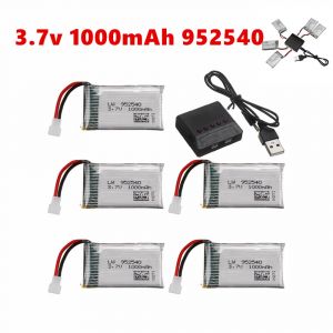 3,7 V 1000 mAh 25C 952540   Batterie lipo pour Syma X5 X5C X5C-1 X5S X5SW X5SC V931 H5C CX-30 CX-30W