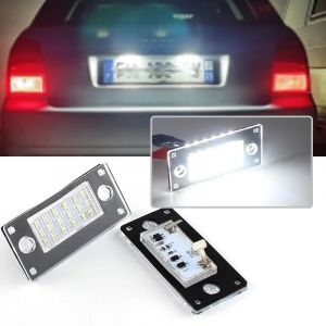 2 pièces CANbus sans erreur LED plaque d'immatriculation arrière lampe pour Audi A3 8L S3 2000-2003
