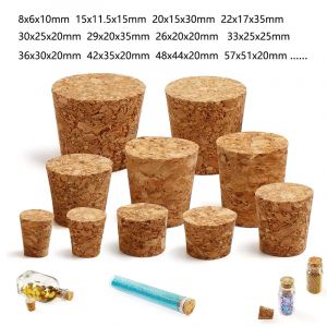 Bouchon de bouteille en verre de vin, bouilloire, récipient à Pudding, bouchon en liège, Tube de
