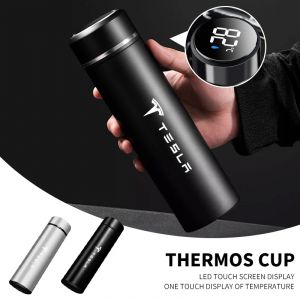 Bouteille Thermos intelligente Portable de 500ml, tasse d'affichage de la température pour Tesla
