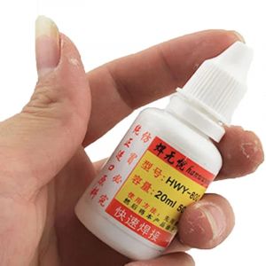Flux liquide de soudage du métal en acier inoxydable, 20ML, Flux de soudure fort multifonctionnel,