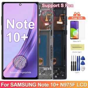AMOLED Note 10 Plus écran pour Samsung Galaxy Note10 + N975F écran Lcd écran tactile avec Support de