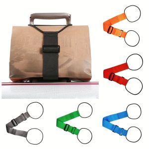 Sangle &eacute;lastique pour bagages, sangle polyvalente et r&eacute;utilisable, accessoires de valise simples de