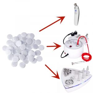 Filtres de remplacement en coton pour Microdermabrasion, 50/100/150 pi&egrave;ces, 10mm, pour soins du