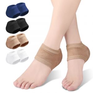 Coussinets de protection du talon en Gel de Silicone, bonnets de talon, Support de coussin de peau,