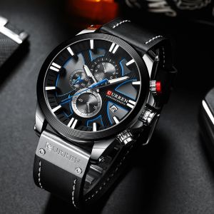 Nouveau CURREN hommes montres mode Quartz montres hommes militaire étanche montre de sport mâle Date